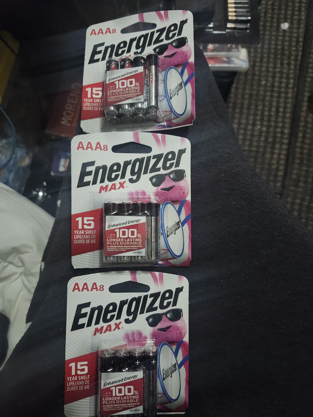 Energizer MAX AAA Batteries (3 Packs of 8)