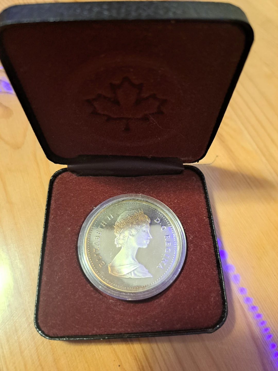 1986 Canadian Silver Dollar Coin
