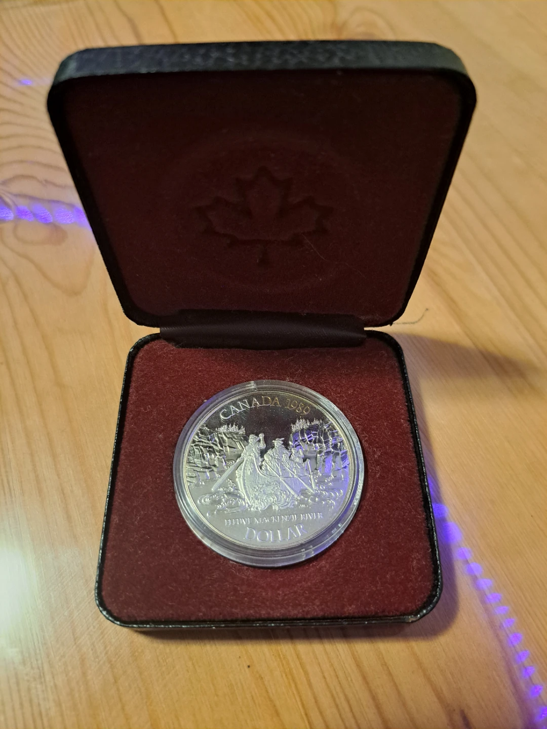 1986 Canadian Silver Dollar Coin - photo 3