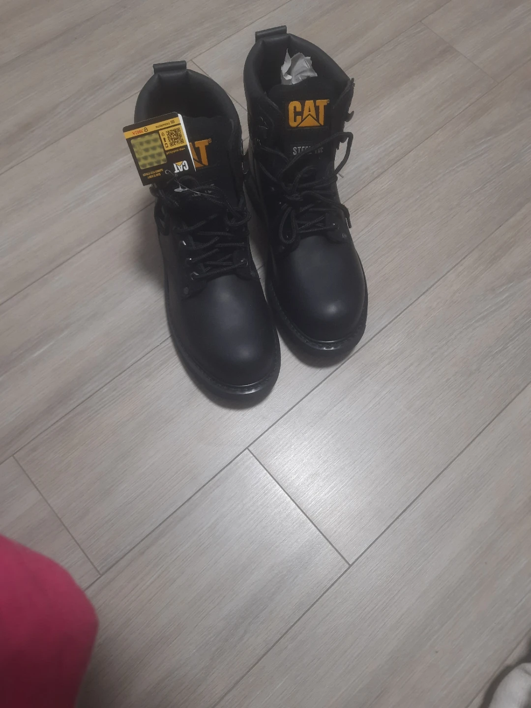 CAT Steel Toe Work Boots