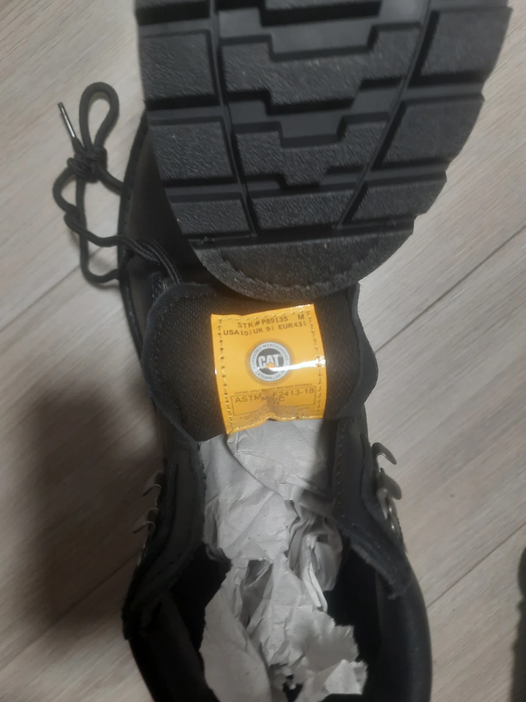 CAT Steel Toe Work Boots - photo 4