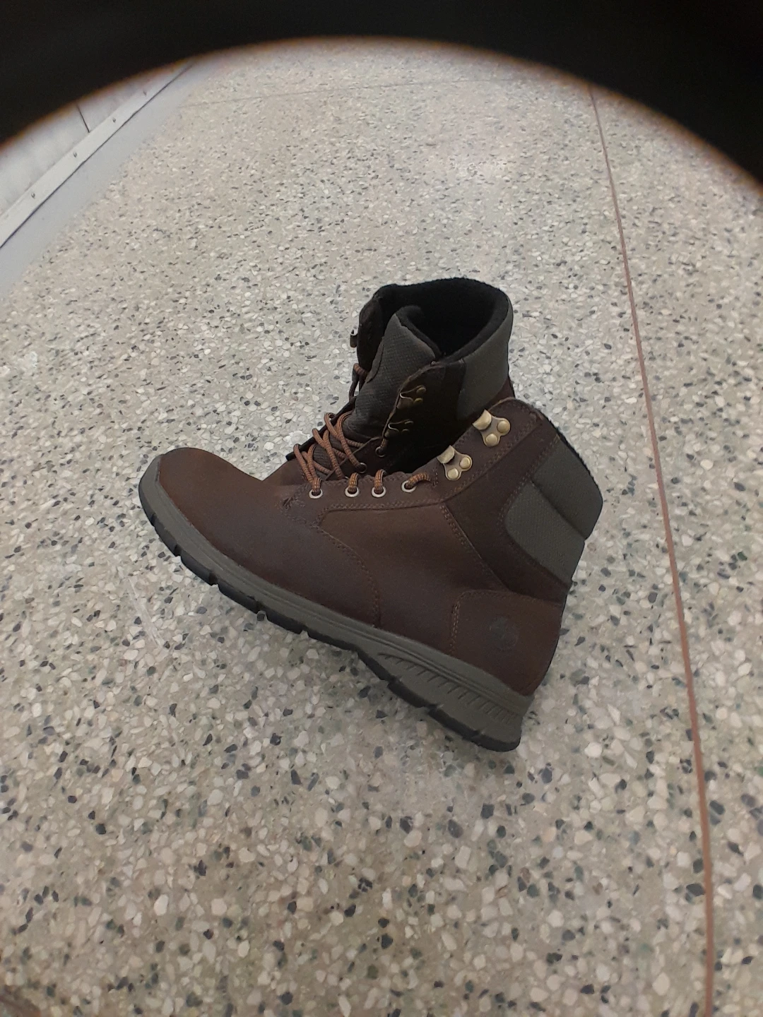 Timberland Brown Leather Boots Men's size 10