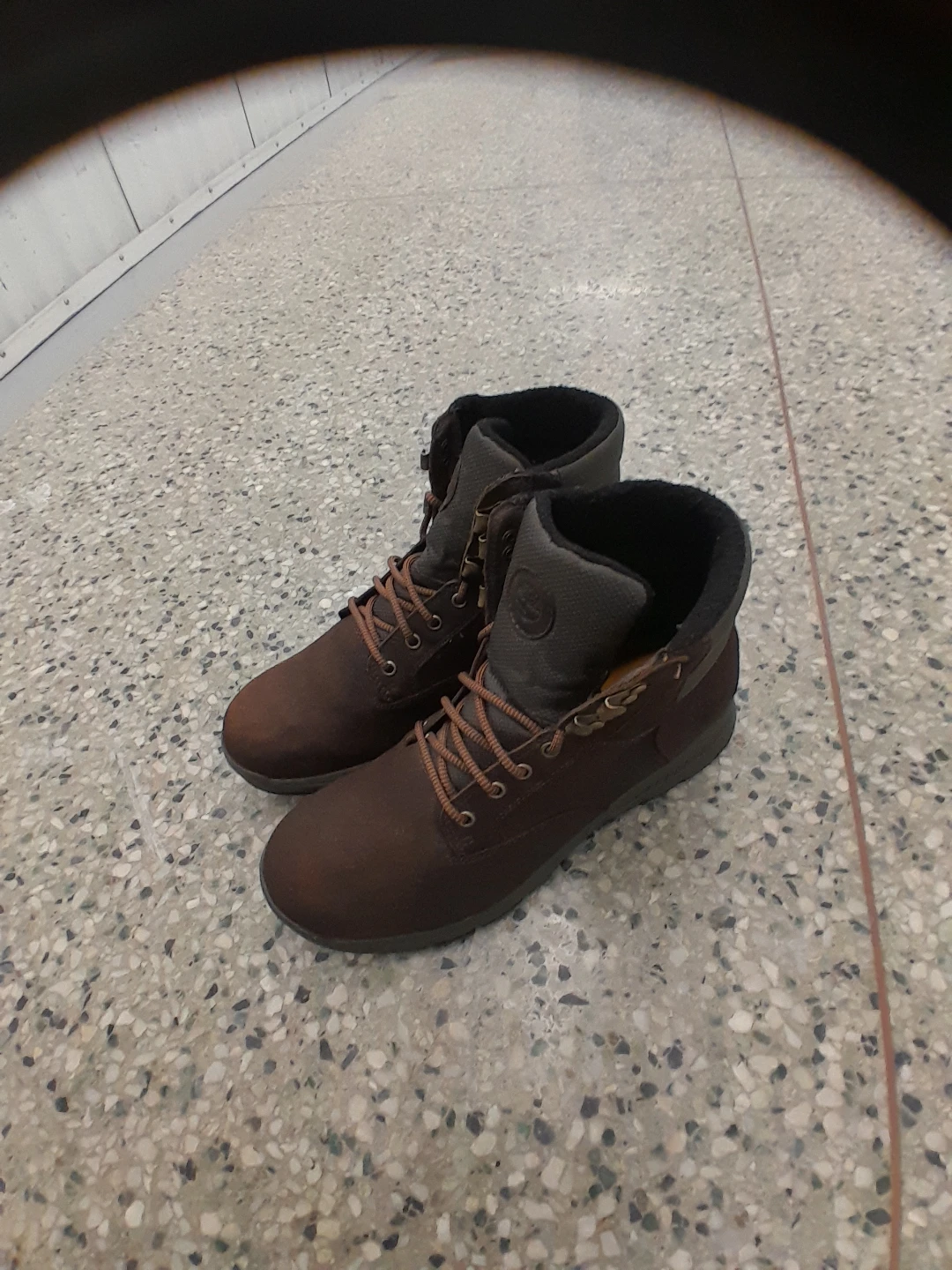 Timberland Brown Leather Boots Men's size 10 - photo 2