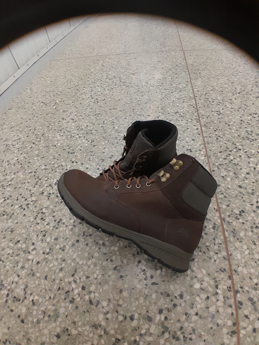 Timberland Brown Leather Boots Men's size 10 - photo 3