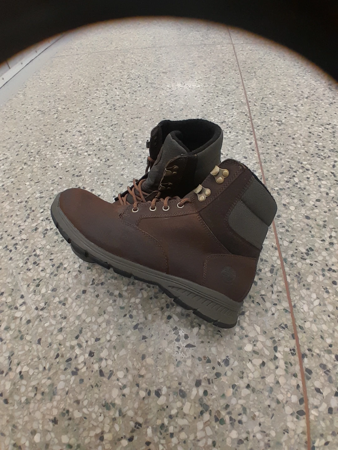 Timberland Brown Leather Boots Men's size 10 - photo 4