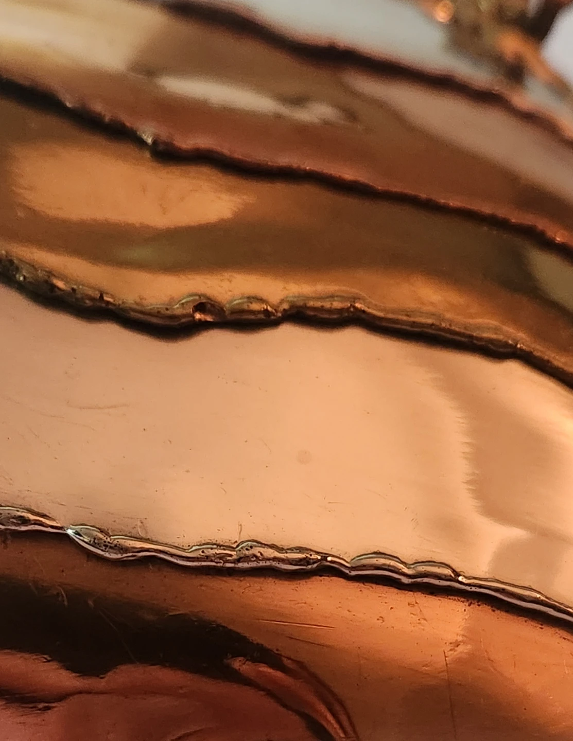 Luciano - Brass/Copper Vintage Purse/Clutch - Very RARE - photo 4