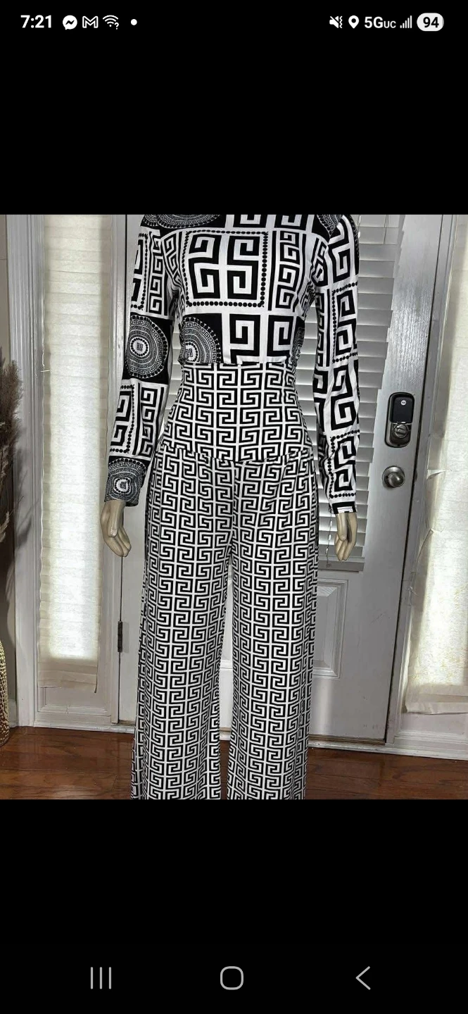 Black & White Geometric Print Set