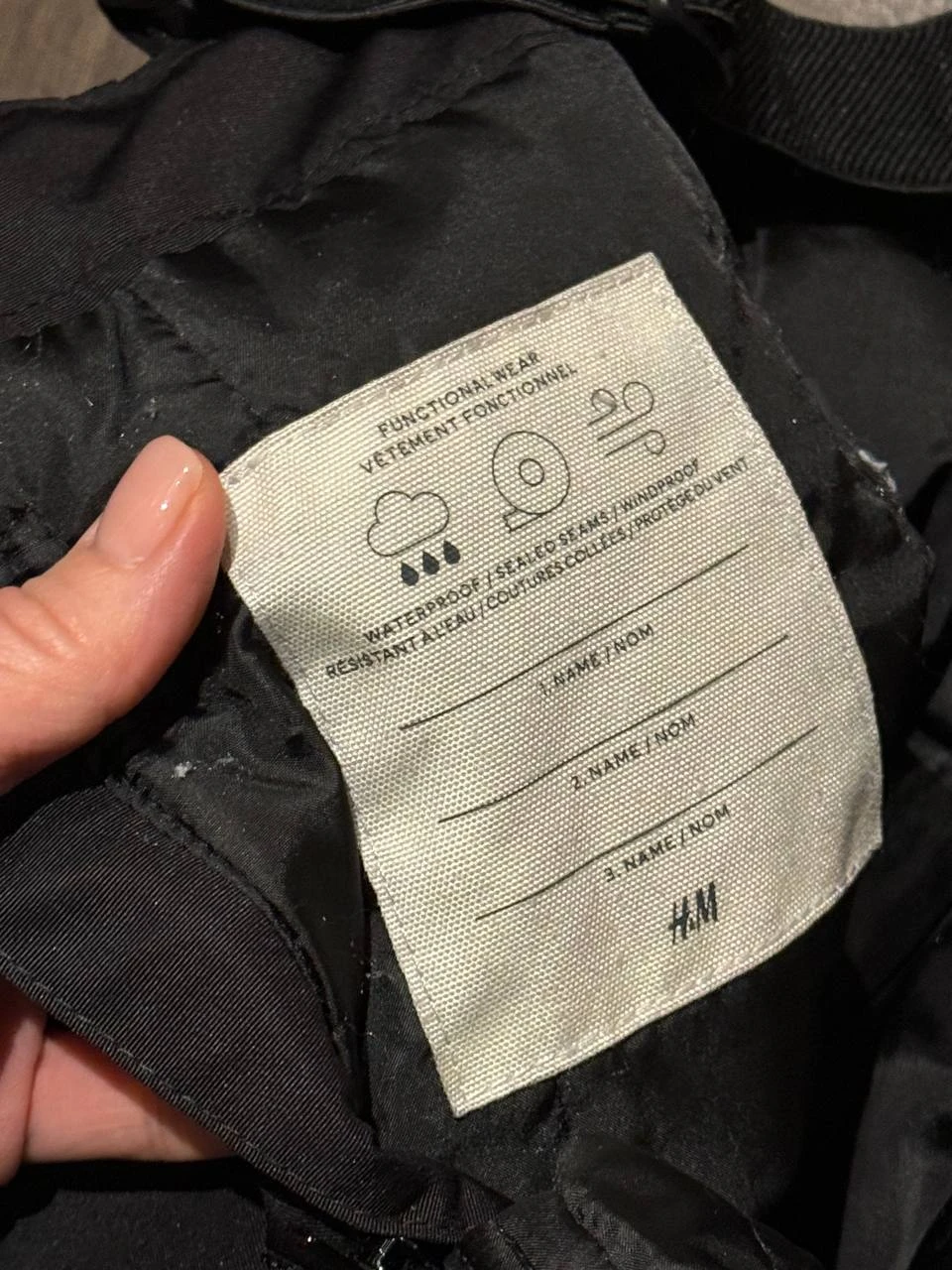 H&M Kids Black Snow Pants Size 8-9Y - photo 4