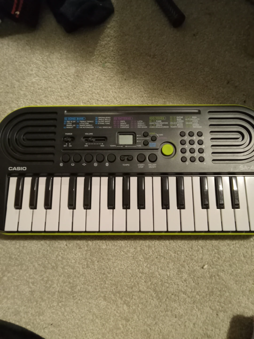 Casio SA-47 Portable Keyboard