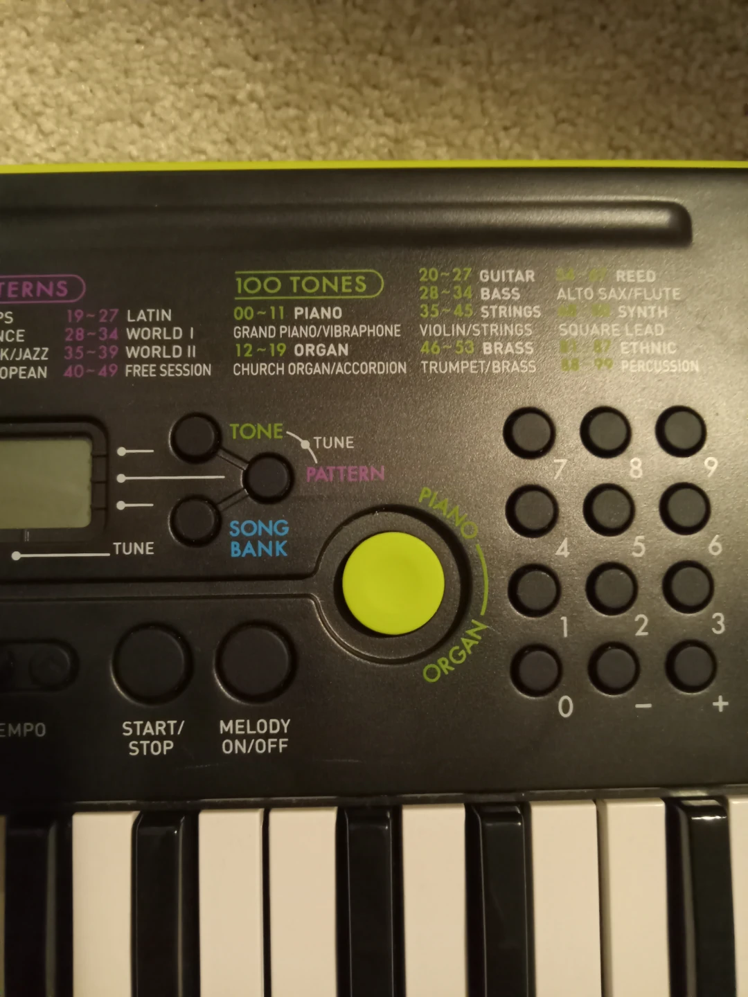 Casio SA-47 Portable Keyboard - photo 2