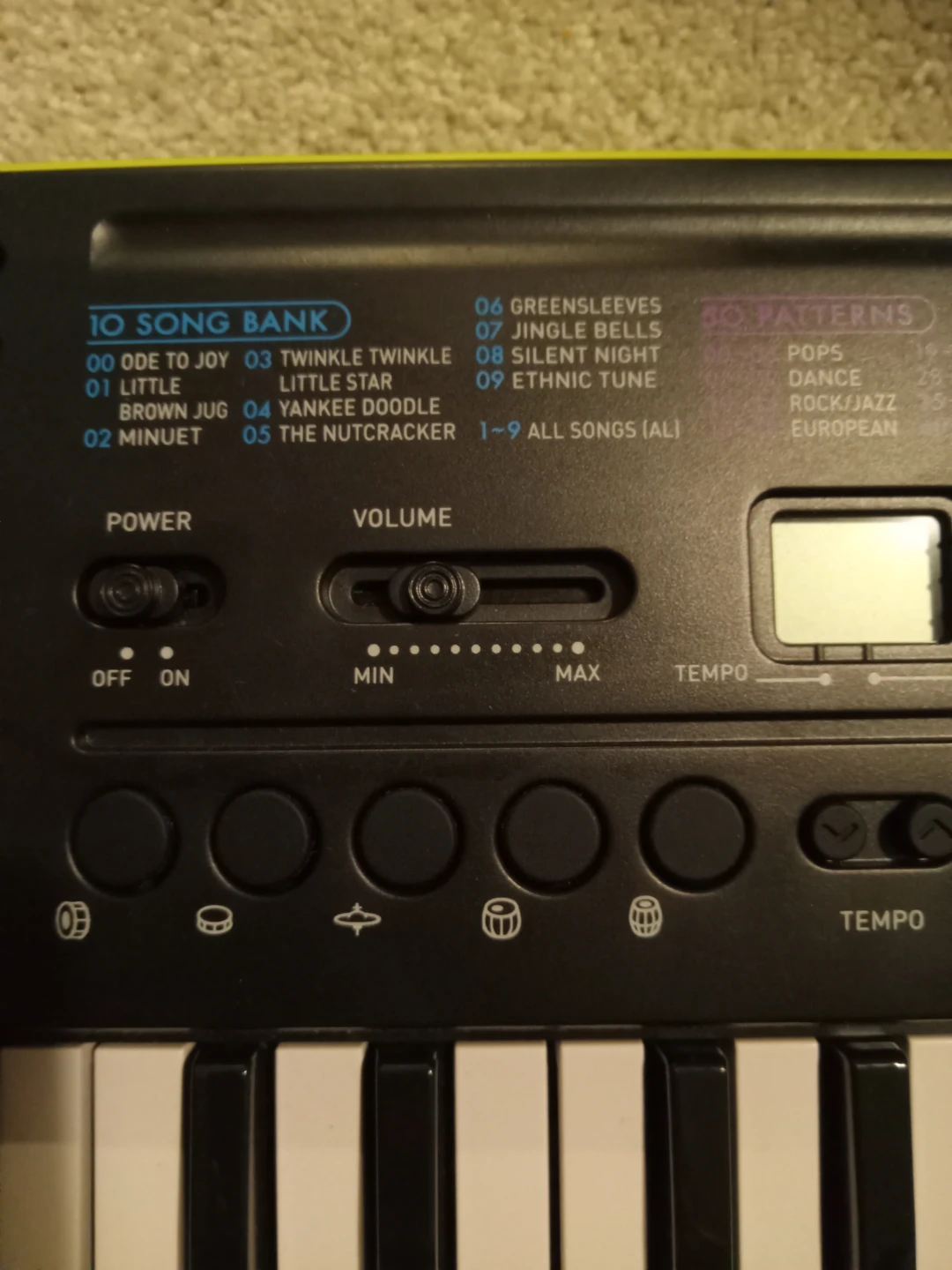 Casio SA-47 Portable Keyboard - photo 3