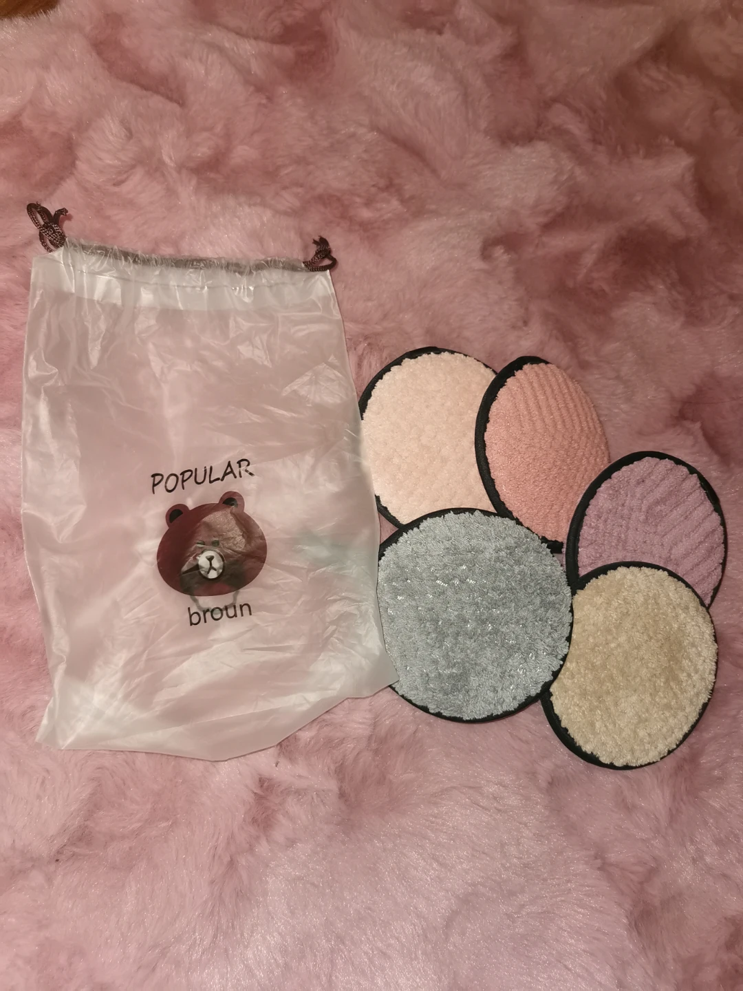 Reusable Makeup Remover Pads Set with Pouch