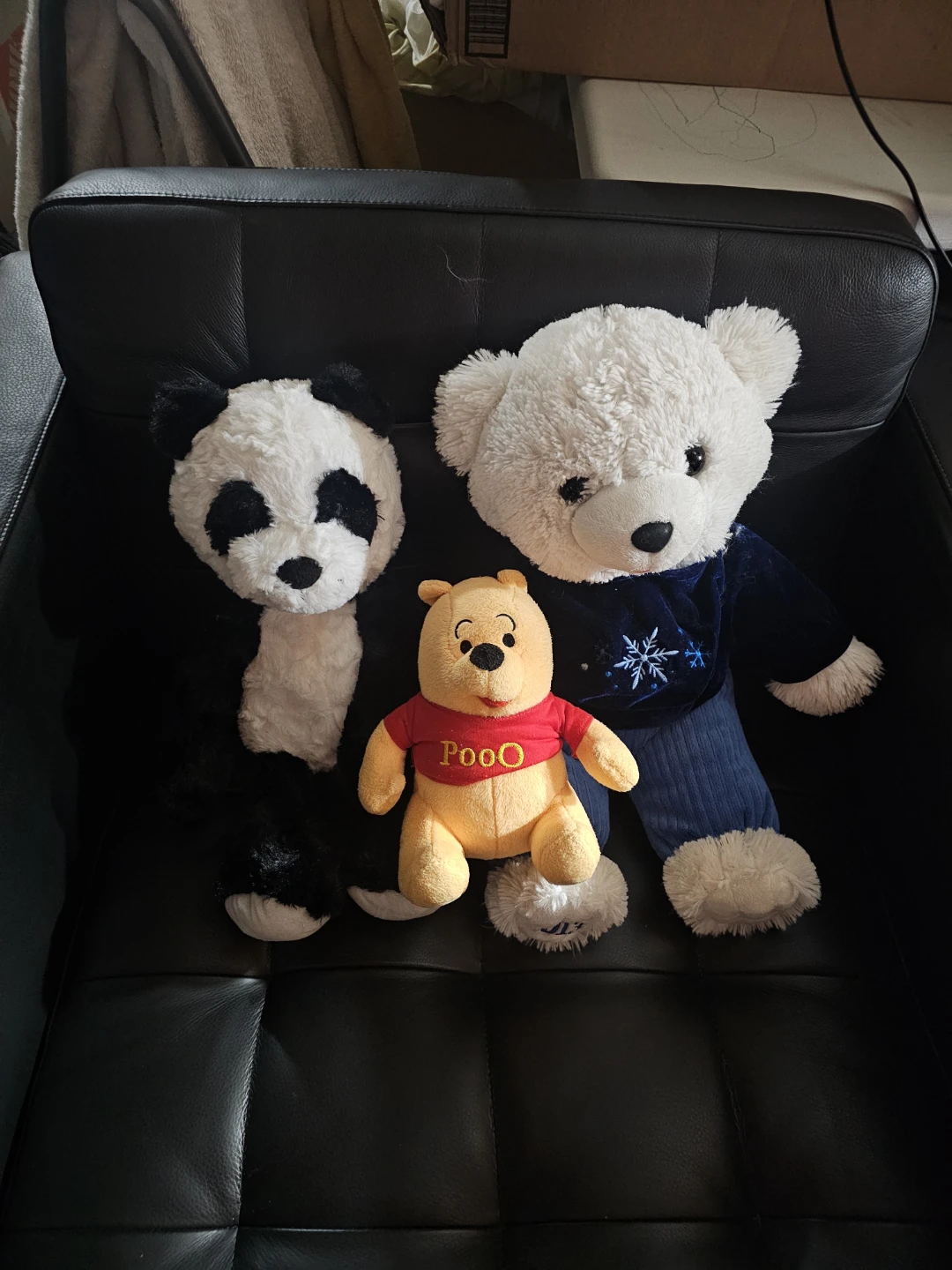 Plush Toys - Panda, Winnie the Pooh, and Winter Bear - photo 2