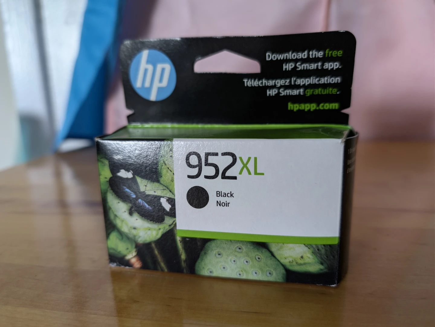 HP 952XL Black Ink Cartridge New: open box