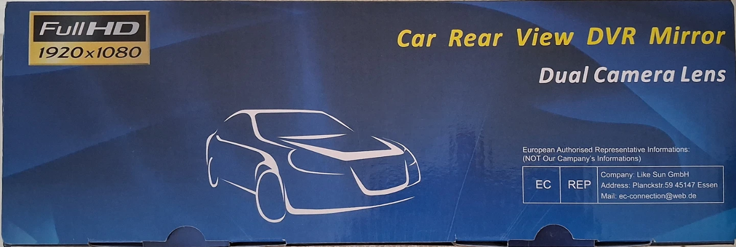 CarDVR Video Car Rear View DVR Mirror - New in Box! - photo 4