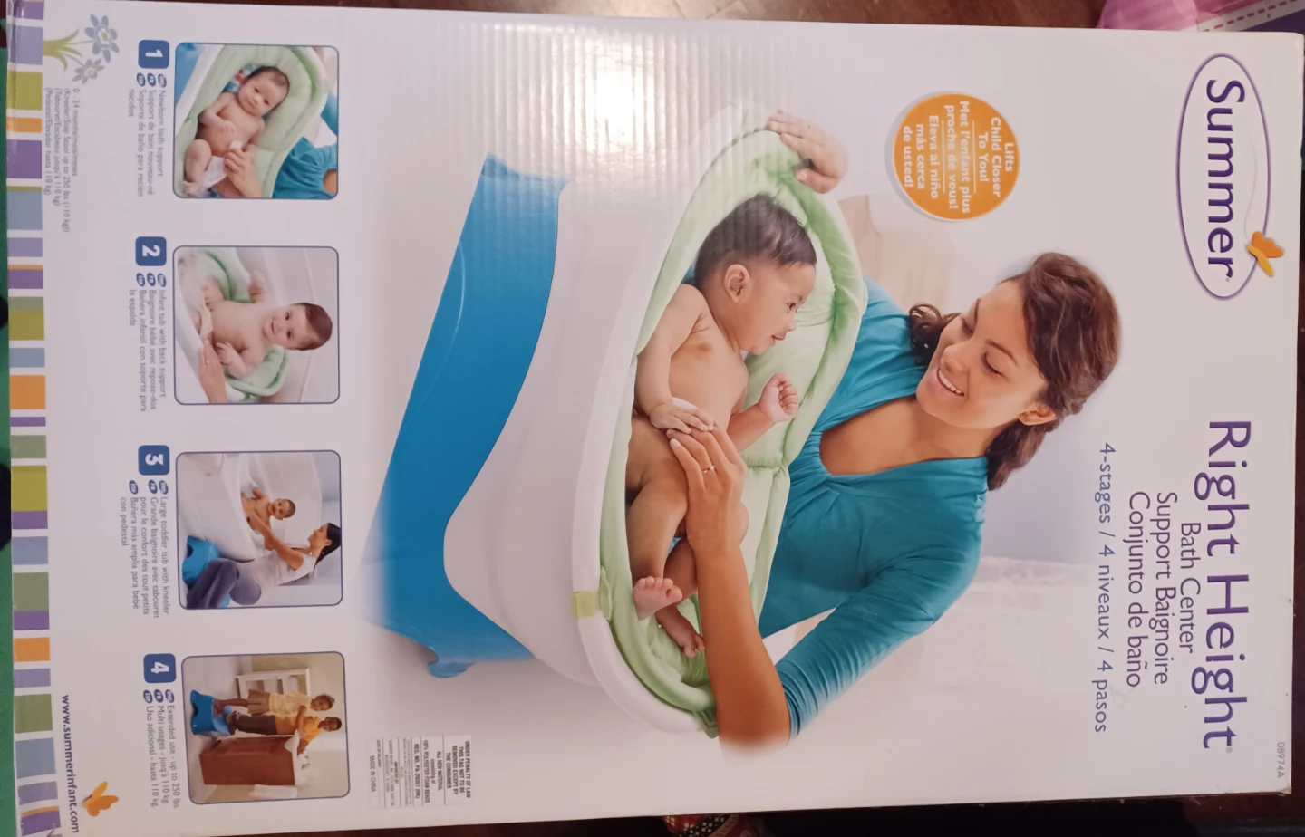 Summer Right Height Bath Center - 4 Stages