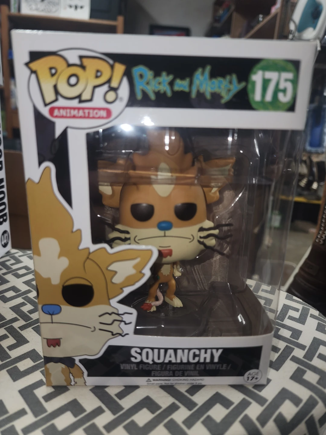 Funko Pop! Rick and Morty Squanchy #175 Vinyl Figure