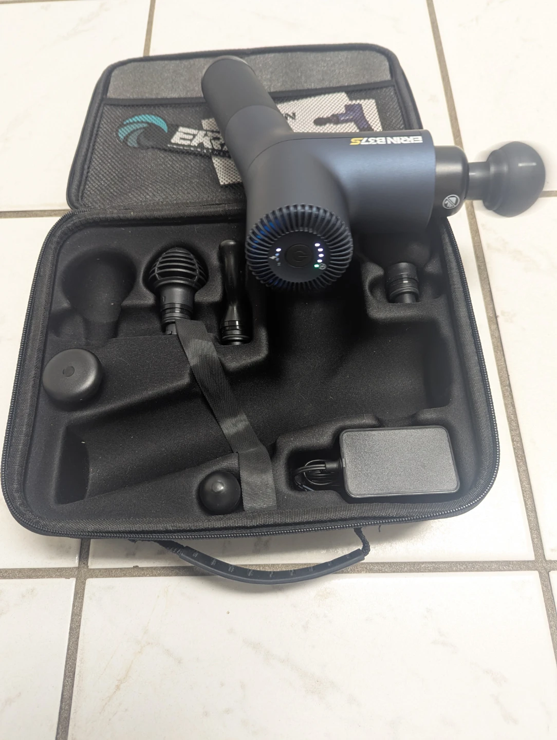 Brand New Erin B37S Massage Gun with Attachments and case - photo 3