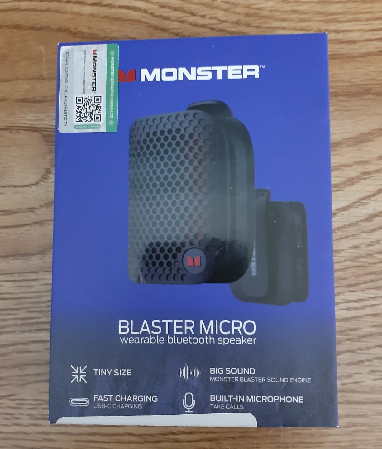 Monster Blaster Micro Wearable Bluetooth Speaker NEW - photo 2