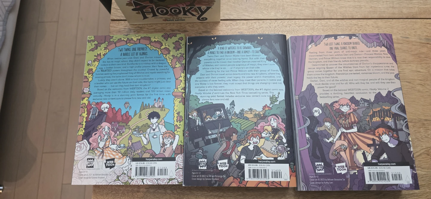 Hooky Box Set Vol. 1-3 by Miriam Bonastre Tur - photo 3