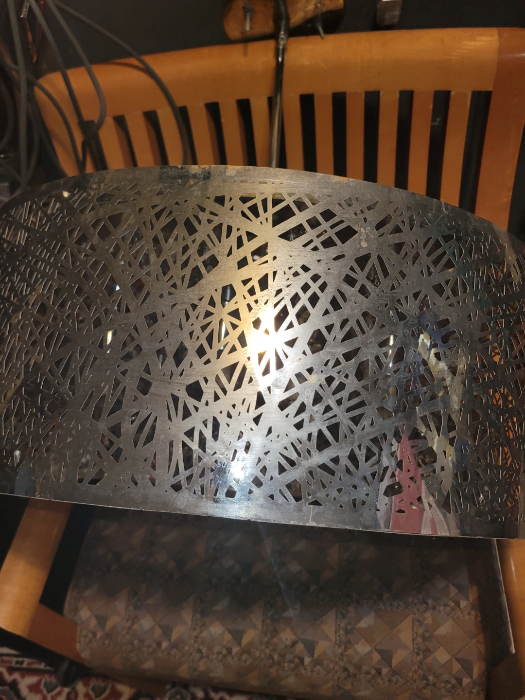 Metal & Crystal Chandelier - photo 3