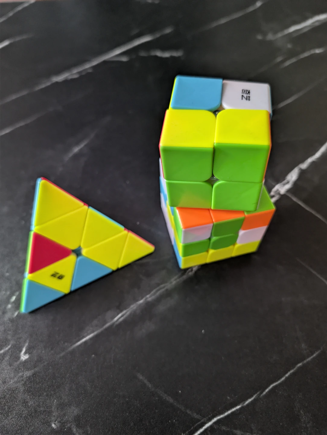 QiYi Warrior W & Pyramid Magic Speed Cubes