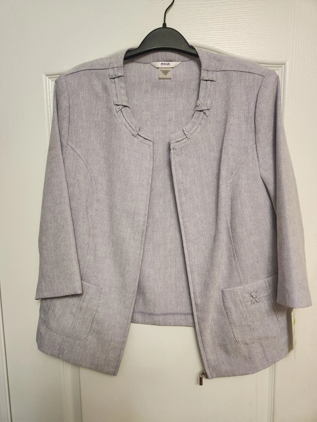 ALIA  Petite 12P Jacket - Violet