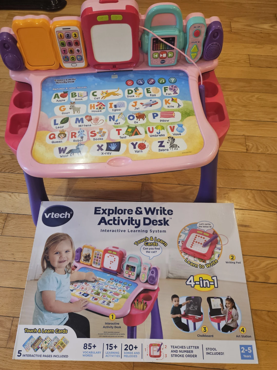VTech Explore & Write Activity Desk - 4-in-1