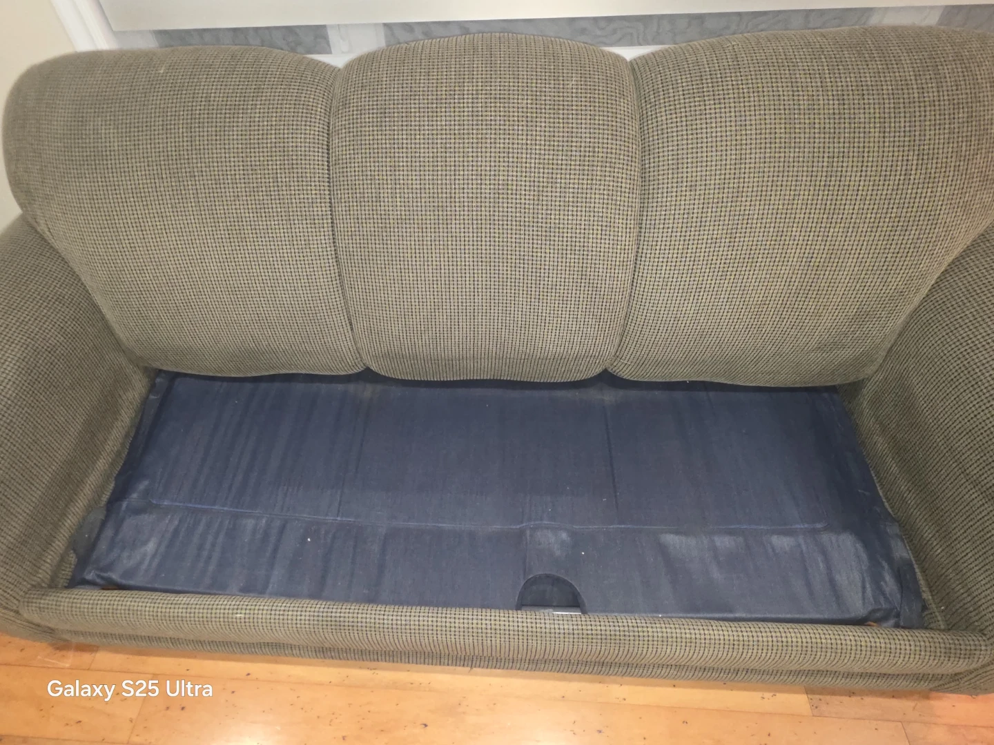 Pull Out Sofa Bed with Cushions - photo 2