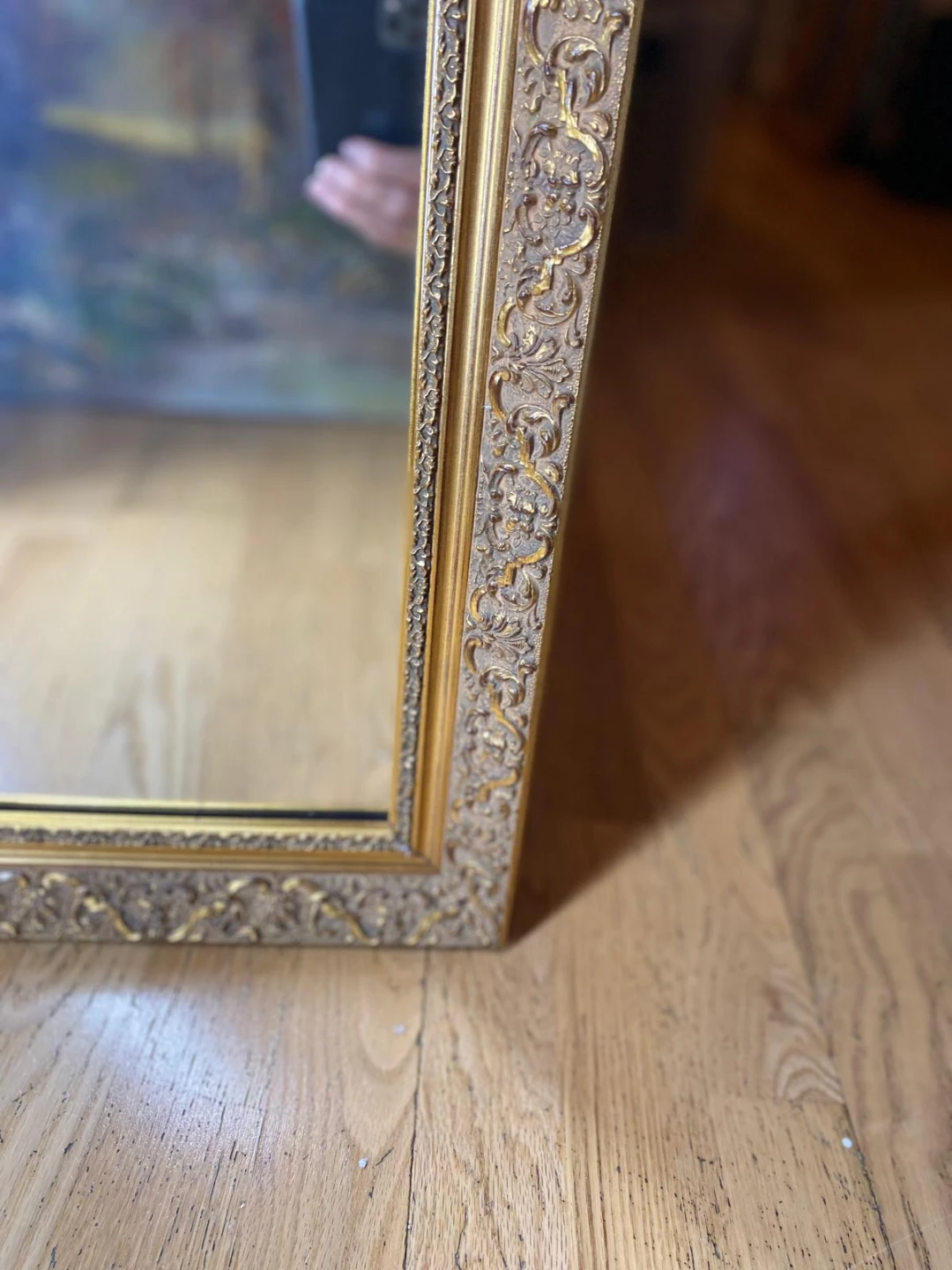 Ornate Gold Framed Mirror - photo 3