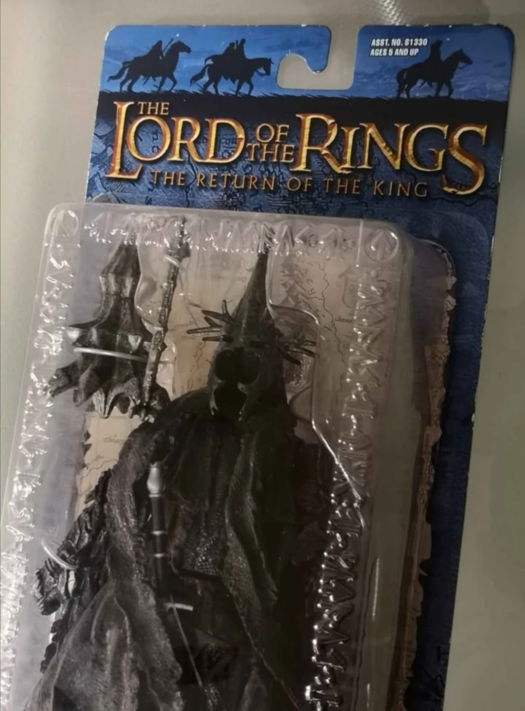 8" Morgul Lord Witch King of Angmar ~ 2003 LotR Action Figure - photo 5