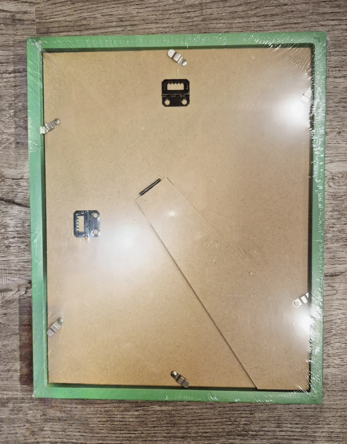 Green Wood Picture Frame with Mat (12"x15" Without Mat) - photo 4