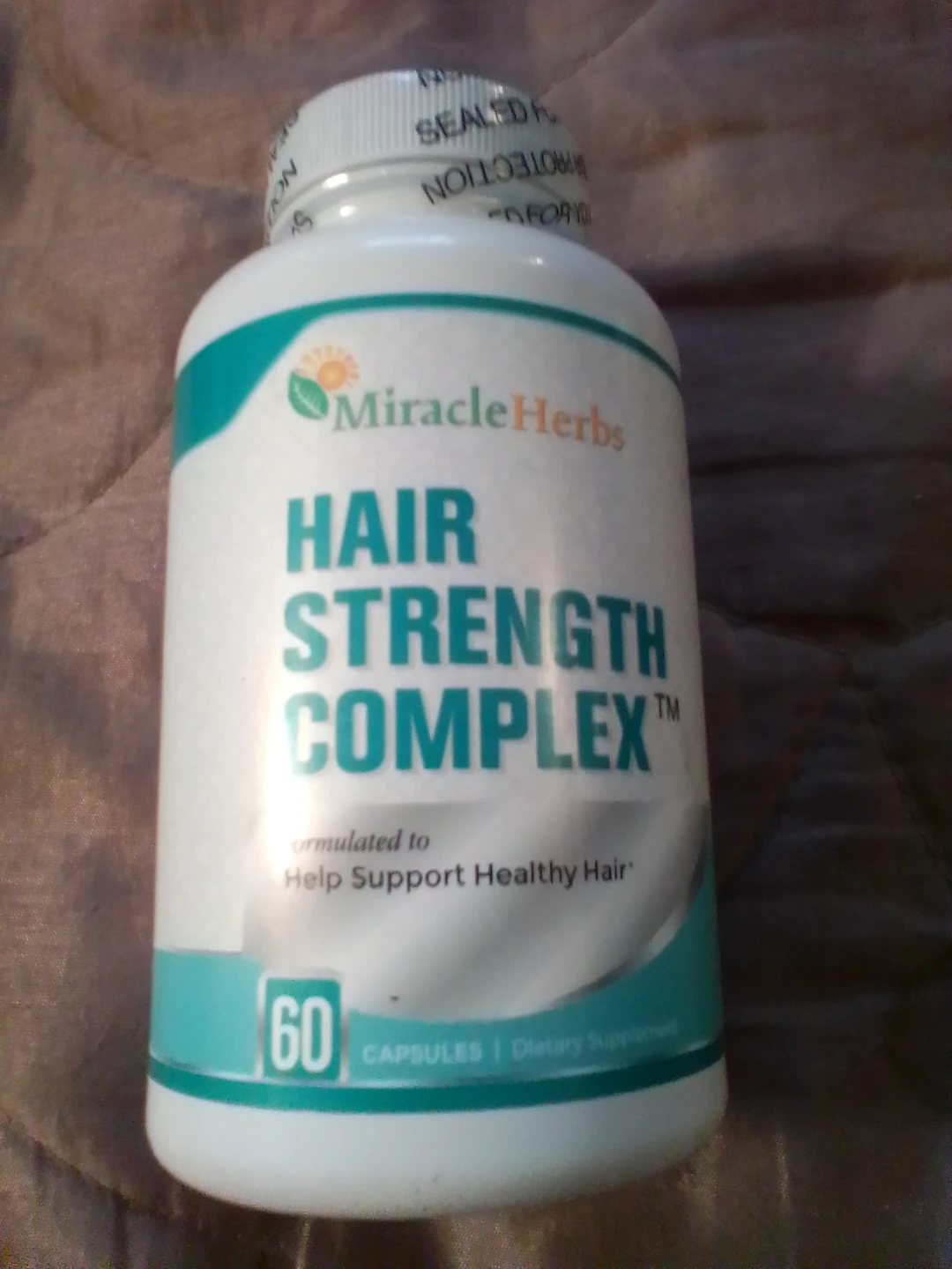 Miracle Herbs Hair Strength Complex - 60 Capsules
