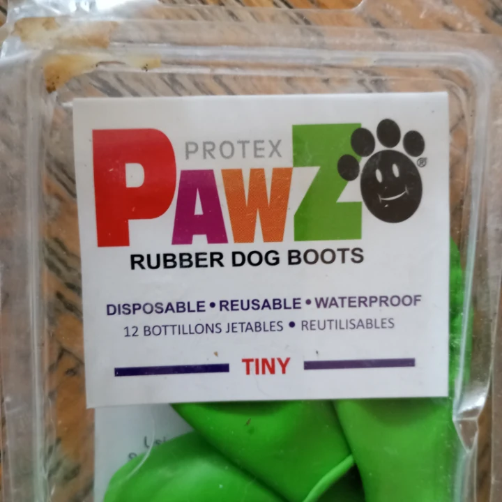 Protex Pawz Rubber Dog Boots Tiny - 12 Per Pack - photo 2