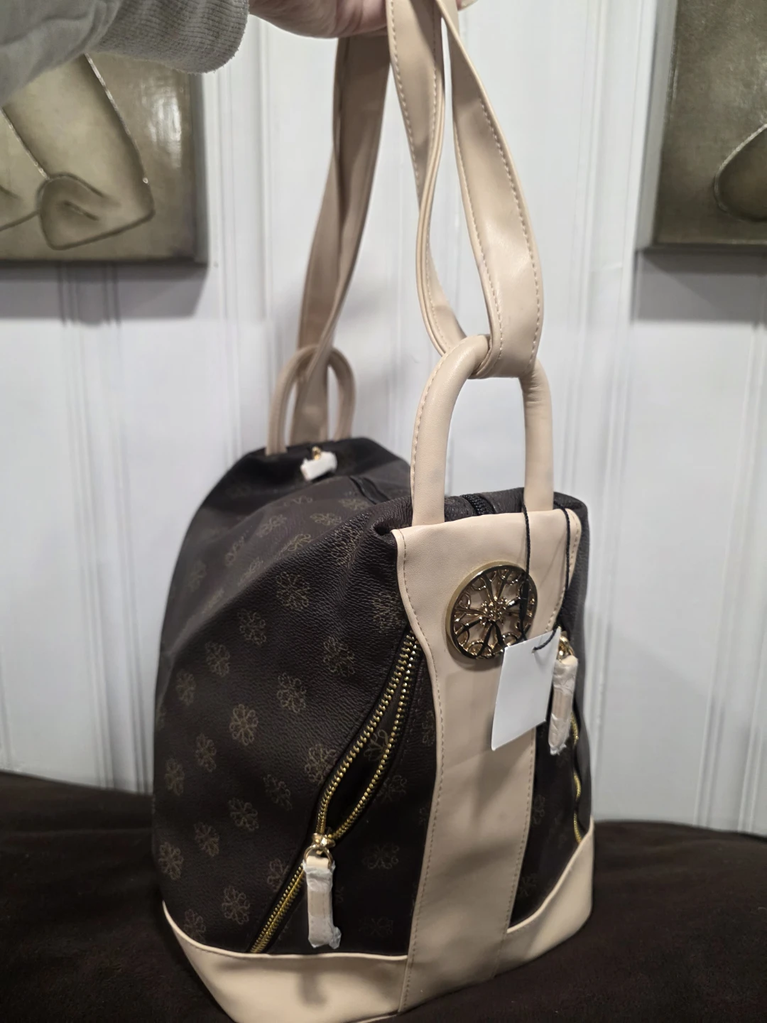 New Brown & Beige  Backpack - photo 2