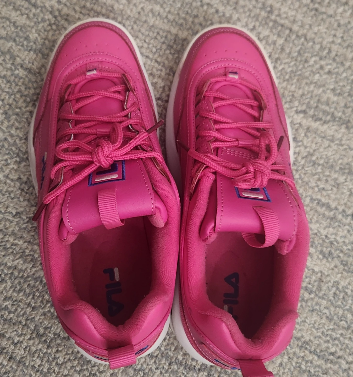 Fila Disruptor II Pink Sneakers size 8 - photo 2