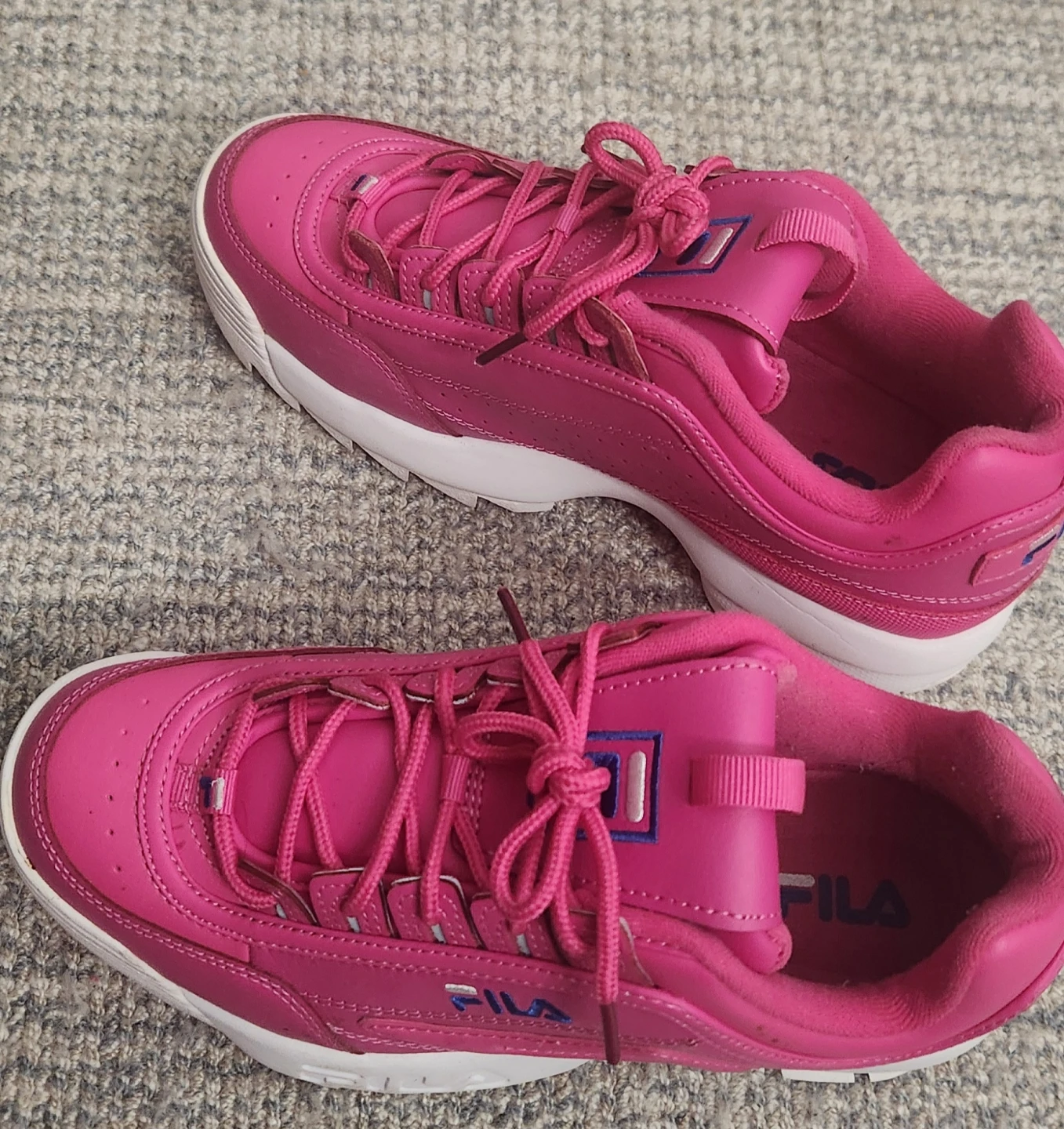 Fila Disruptor II Pink Sneakers size 8 - photo 3