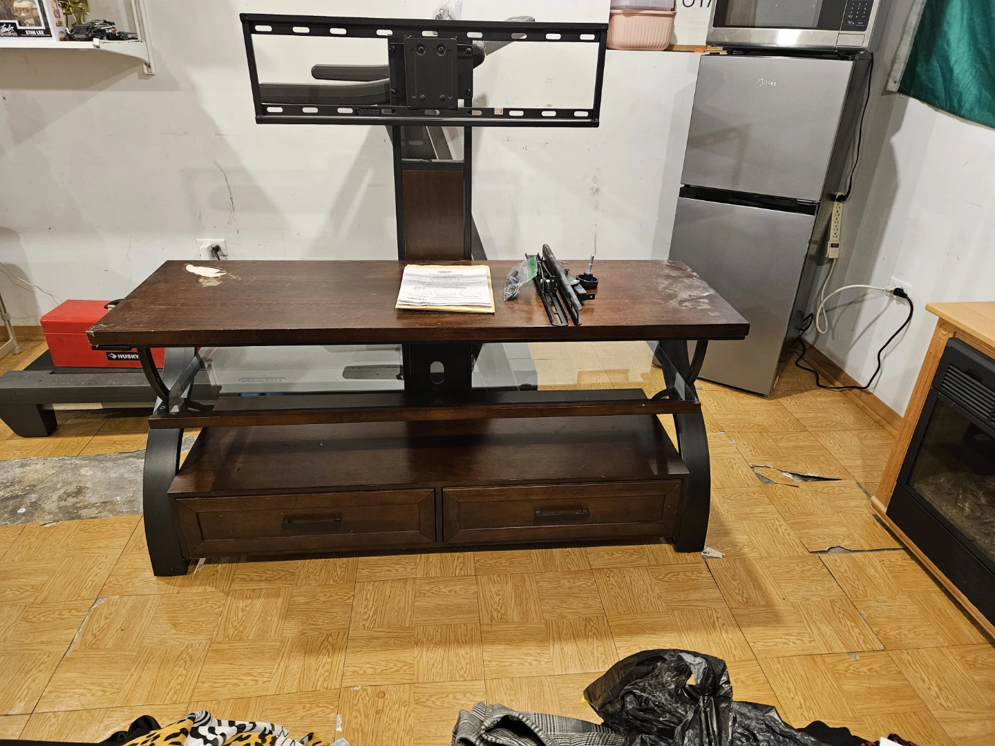 Bayside Furnishings 3-in-1 TV Stand