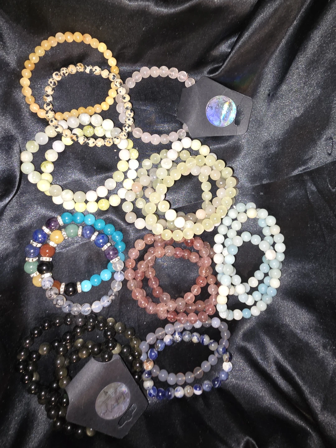 Assorted Crystal Pendants and Bracelets - photo 4