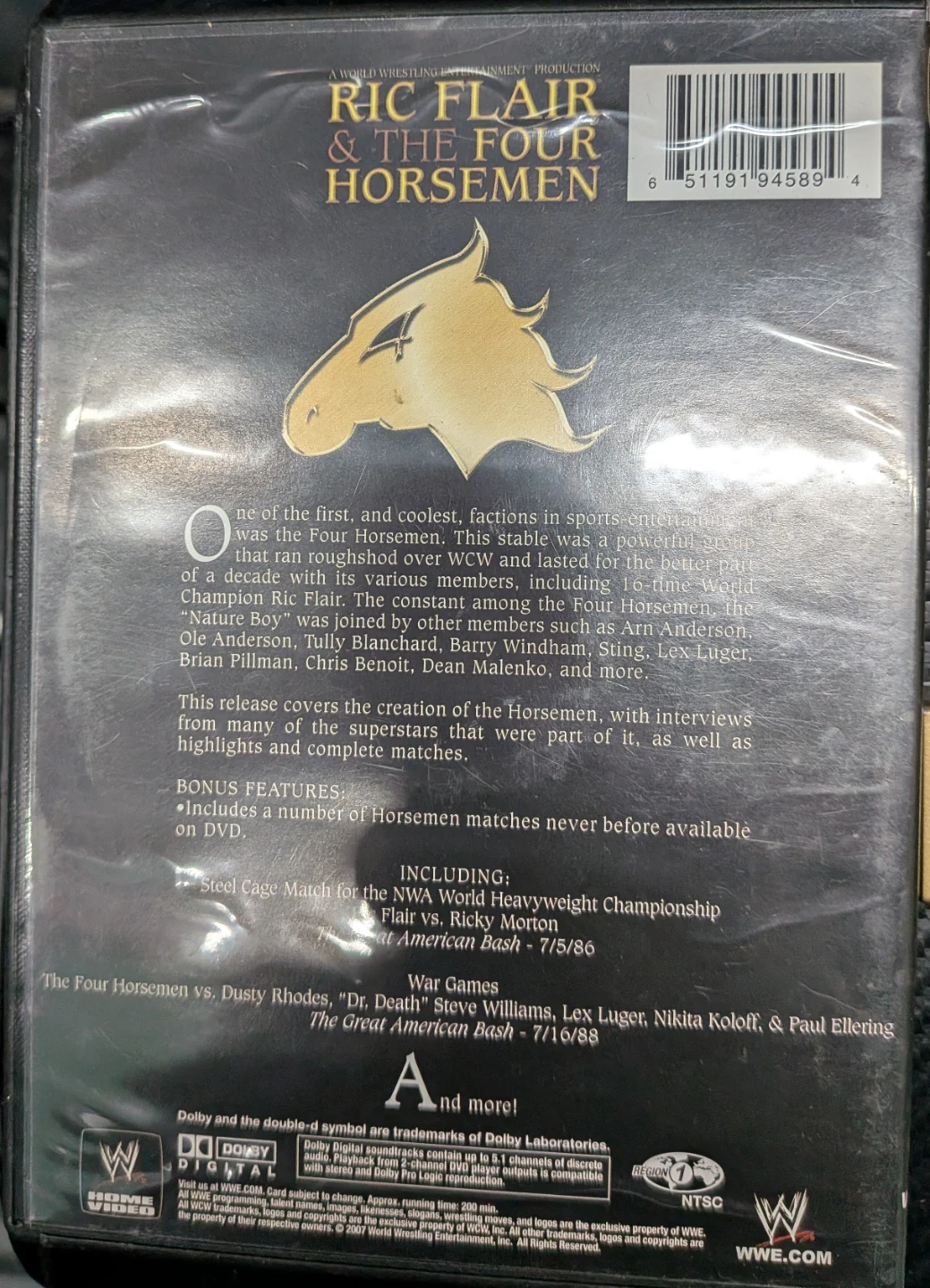 Ric Flair & The Four Horsemen 2-Disc DVD Set - photo 2