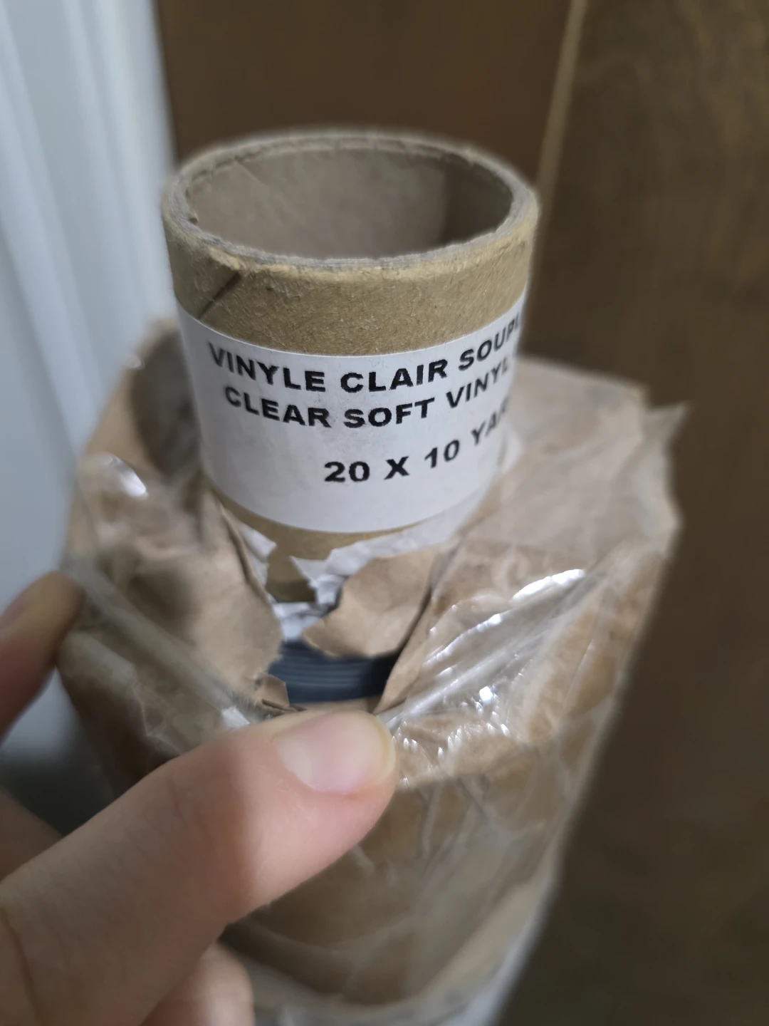 Clear Soft Vinyl - 20 x 10 Yards 54" - photo 4