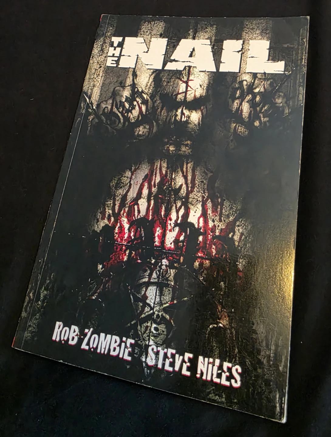 The Nail 2005 1st Edition Graphic Novel Rob Zombie Steve Niles