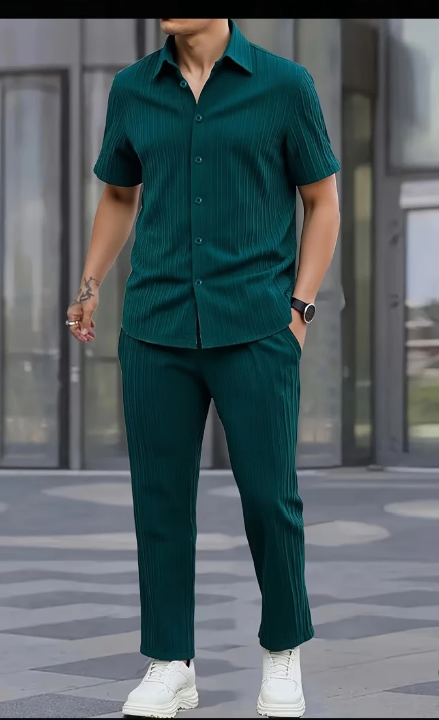 Men's Casual Two-Piece Set