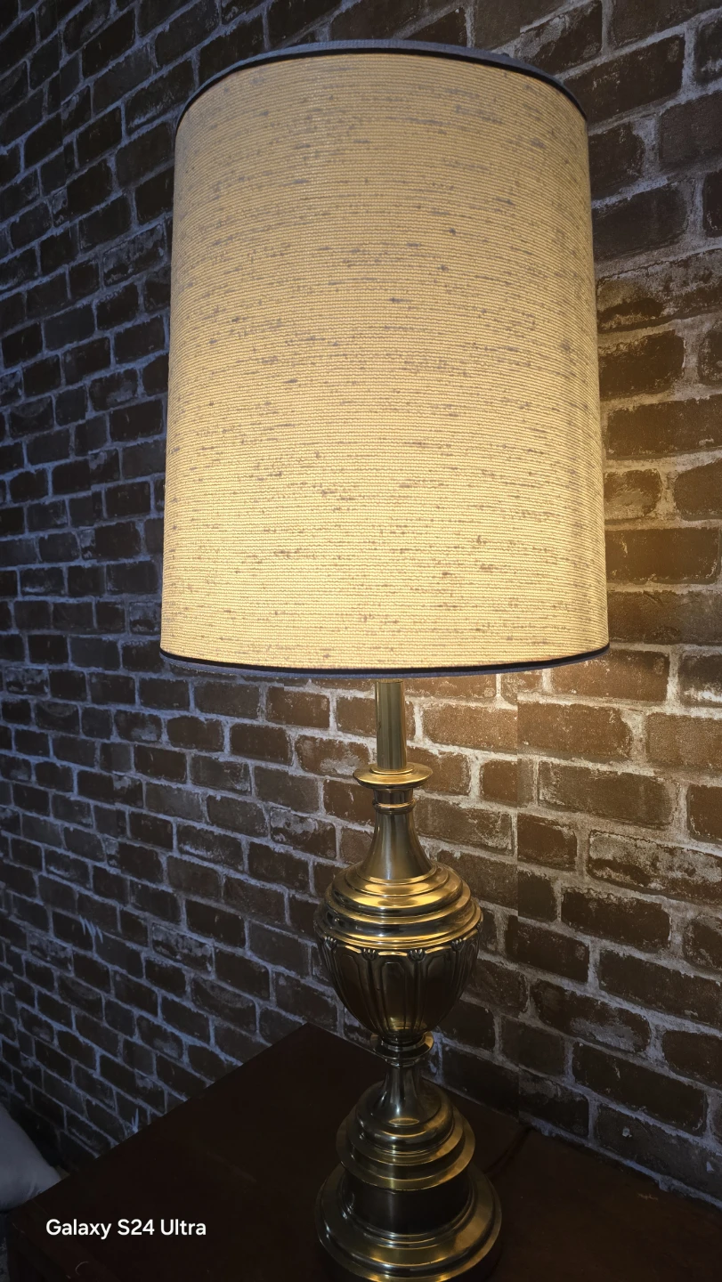 Vintage Brass Table Lamp