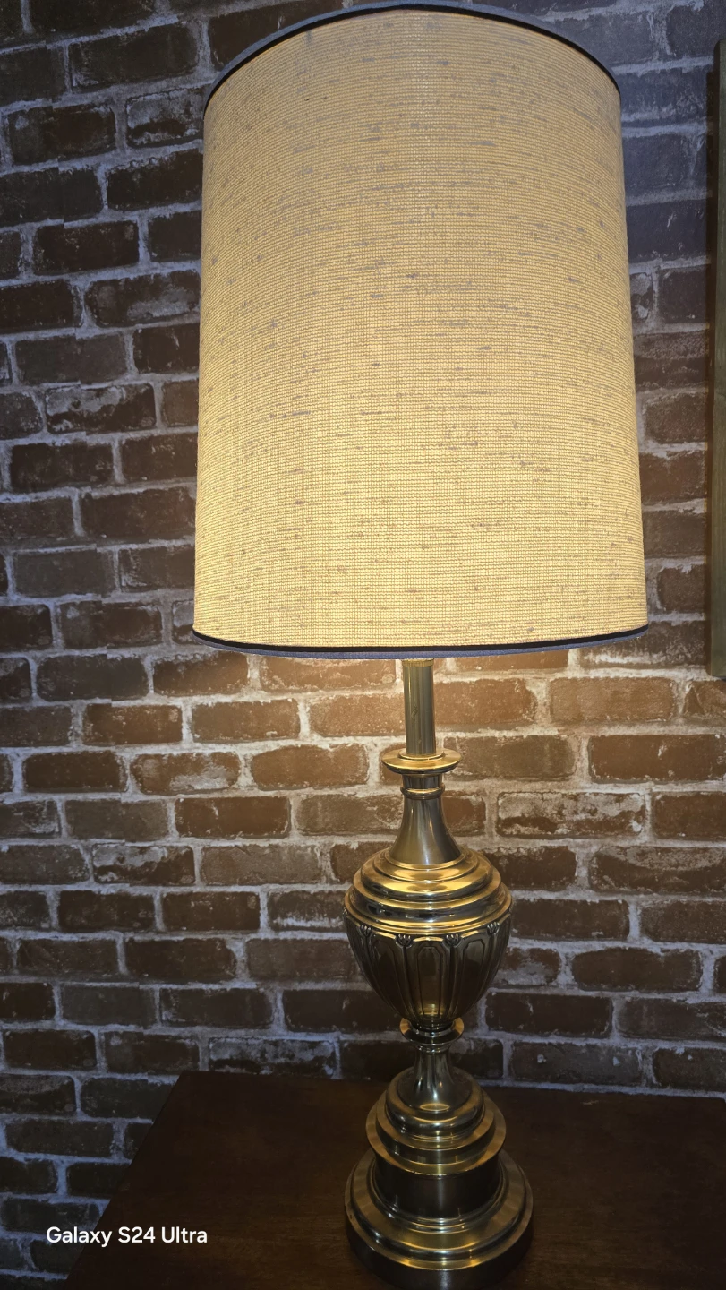 Vintage Brass Table Lamp - photo 2