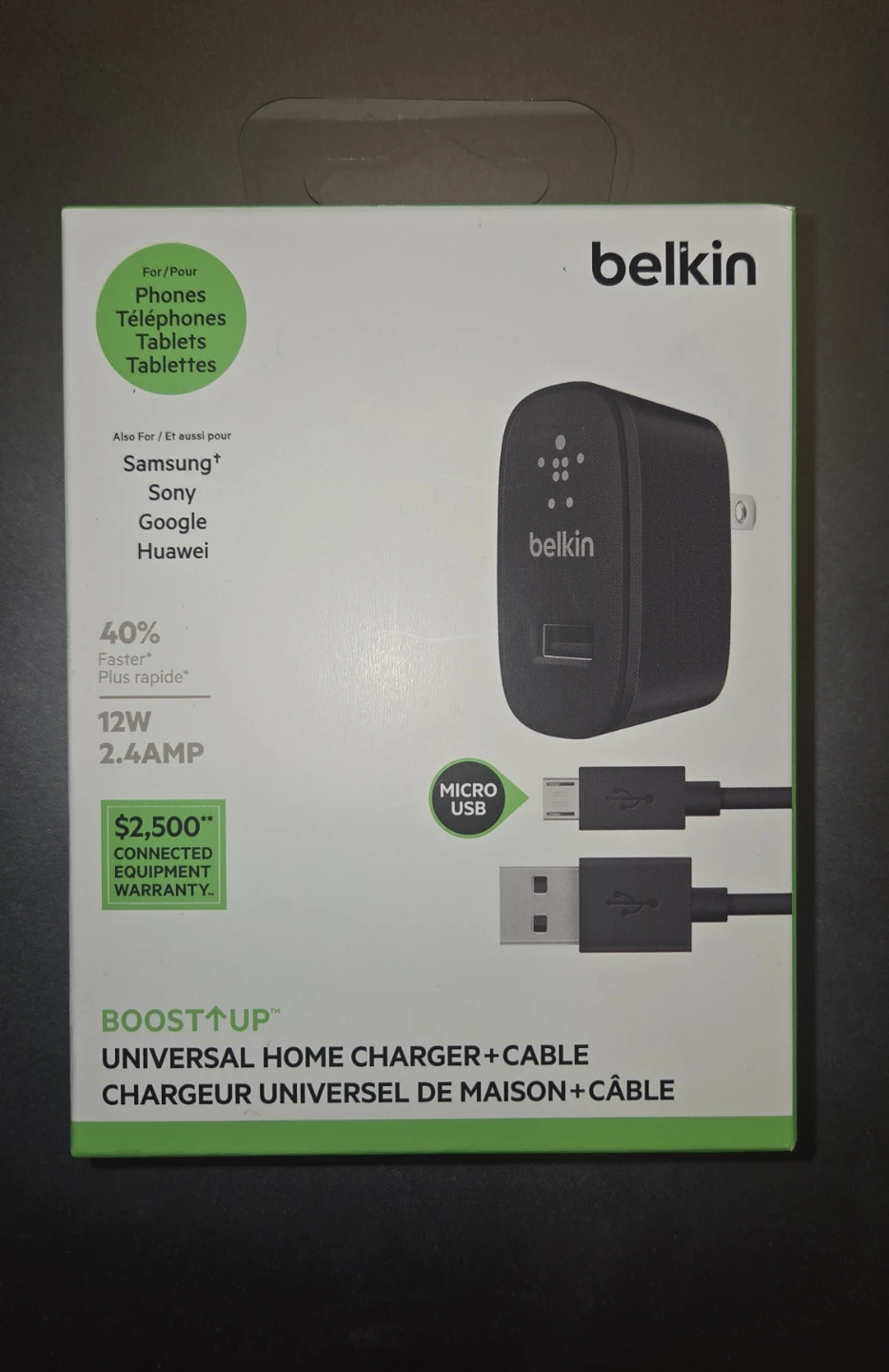 Belkin Universal Home Charger + Cable