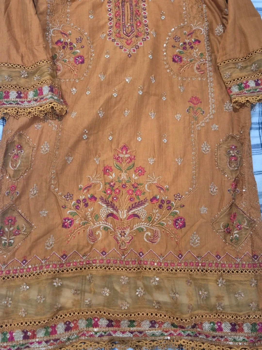 Womens Kurti and Pants Set