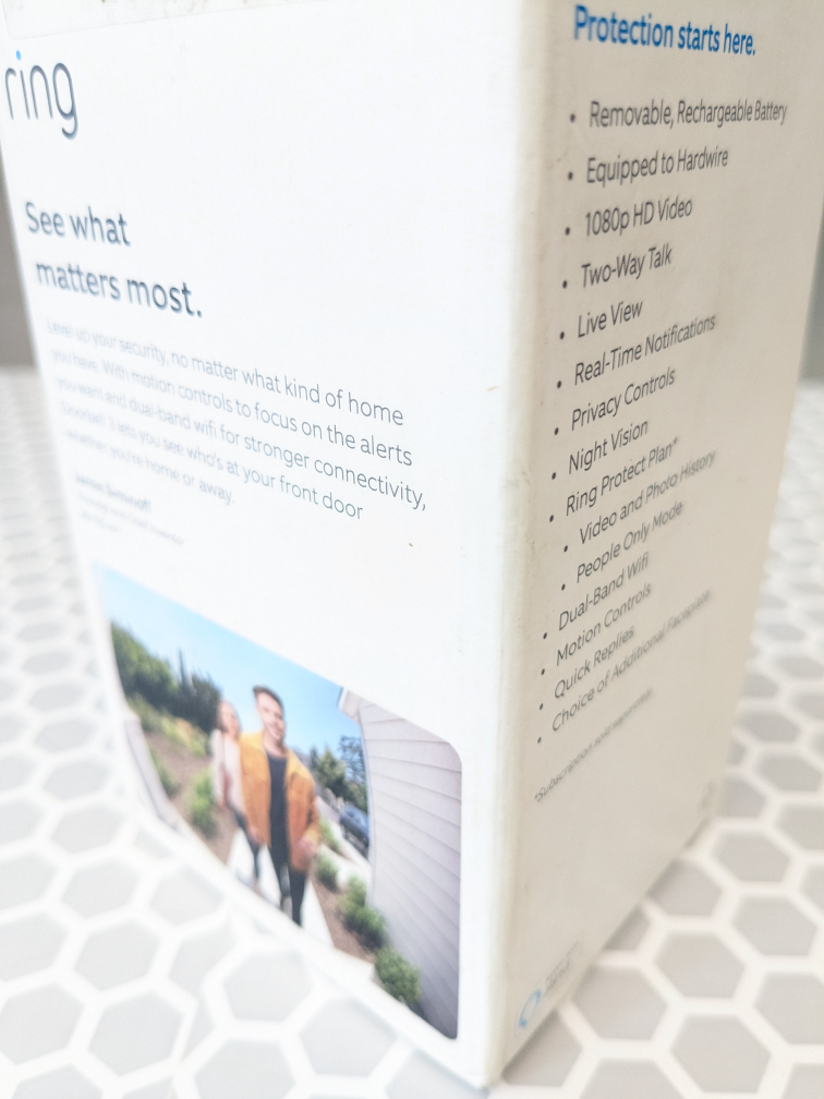 RING Video Doorbell 3 - Dual Band WiFi - photo 3