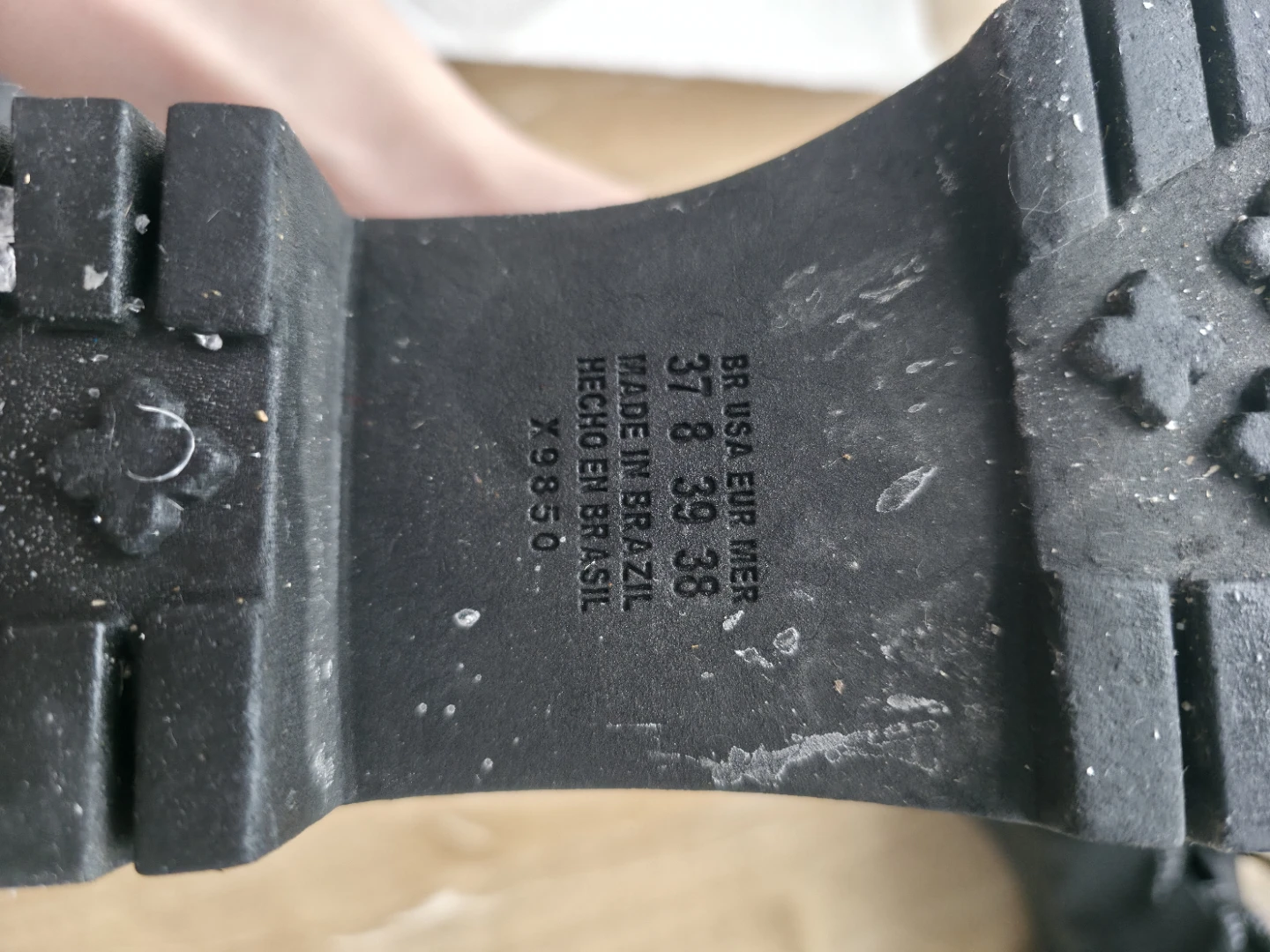 Mississipi Black Platform Combat Boots - Size 8 (US/Canada) - photo 5