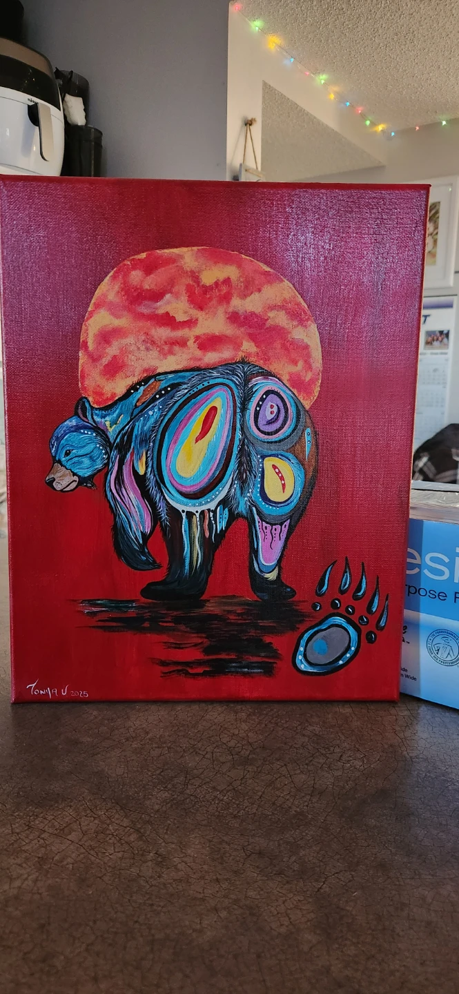 Sunset bear - photo 2